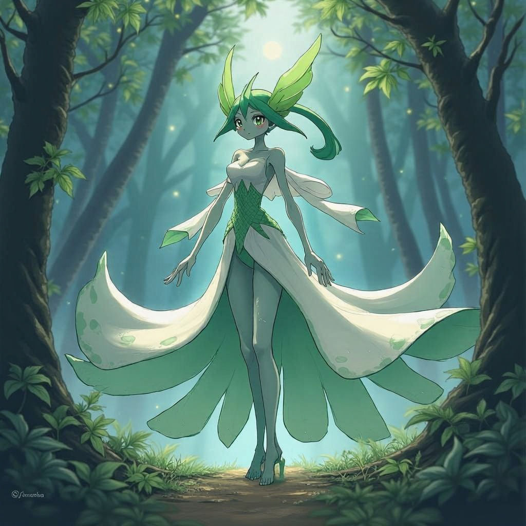 AI Rendition of Gardevoir