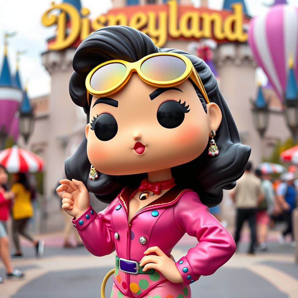Funko Pop Figure Disney Victoria Ruffo from Telenovelas at Disneyland