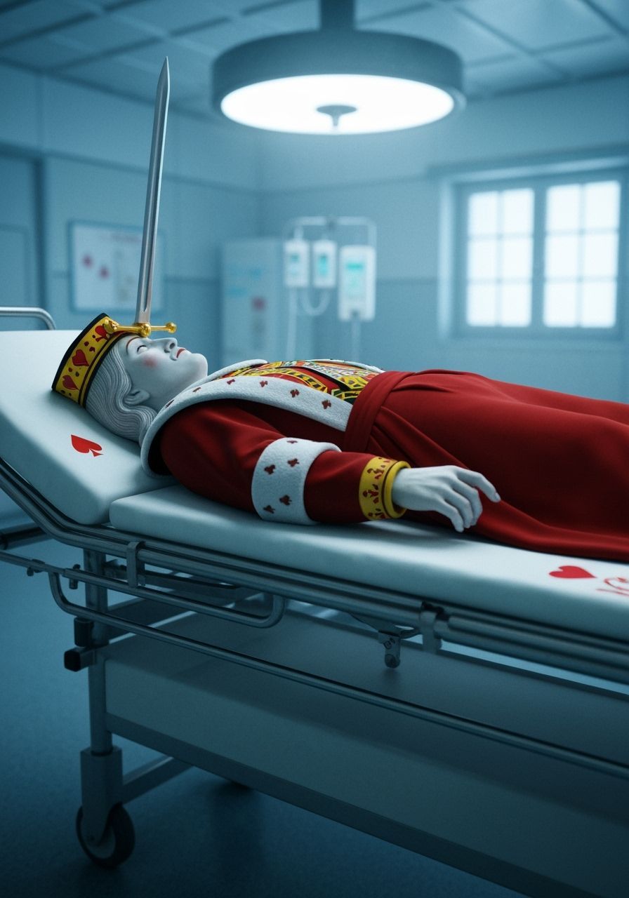 King Of Hearts Playing Card Photorealistic in ER