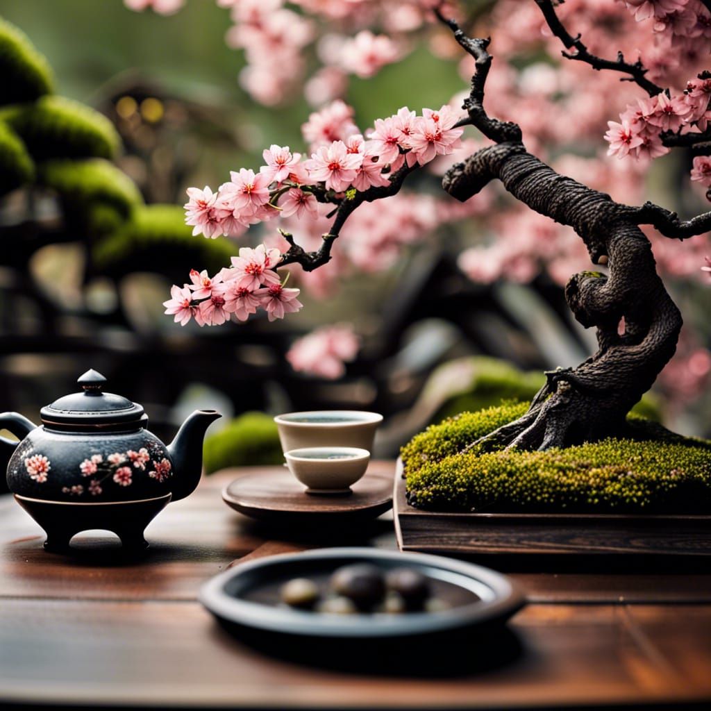 Japanese Garden Tea Ceremony in High Definition