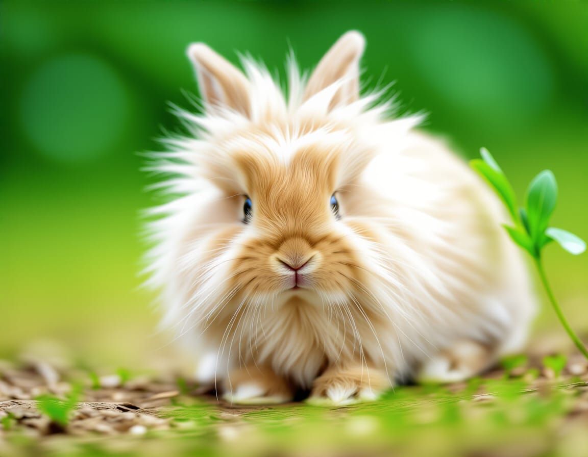 Adorable Super Cute Fluffy Bunny Rabbit