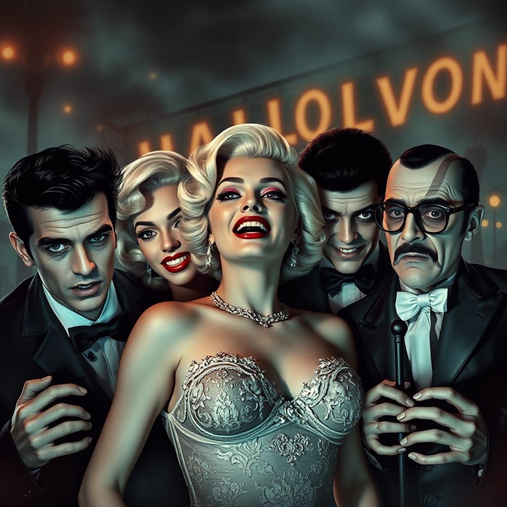 Hollywood Legends Monster Mashup Halloween