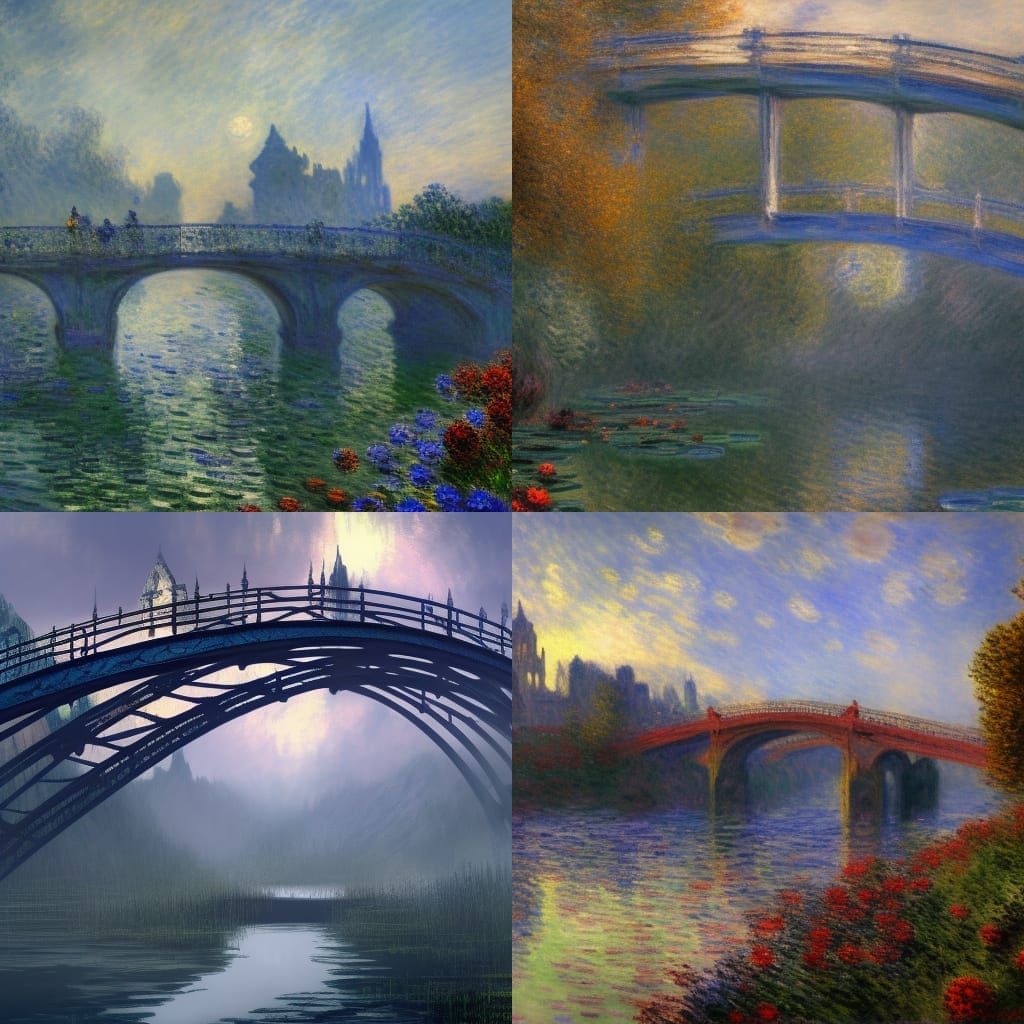 Claude monet bridge