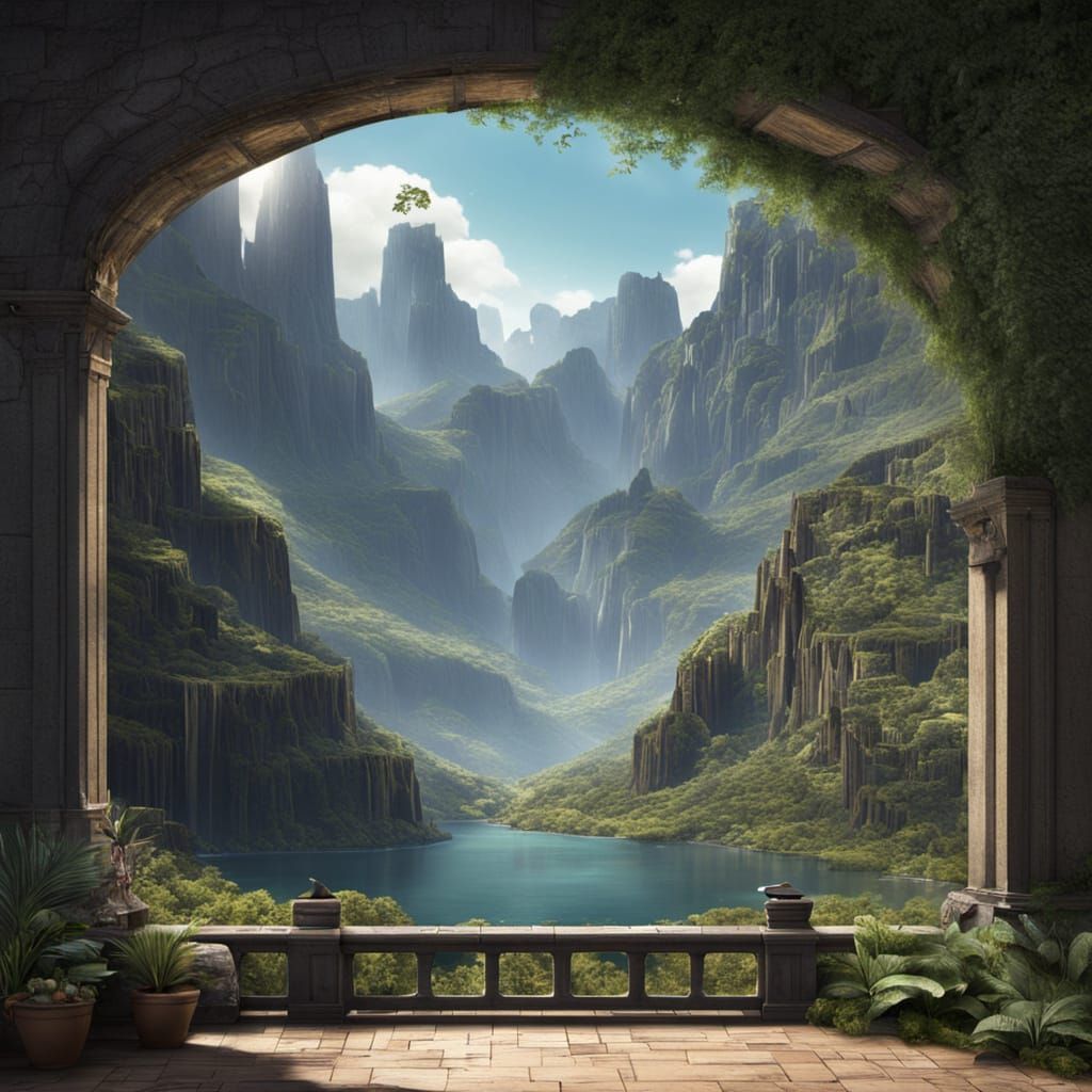 Detailed Matte Painting