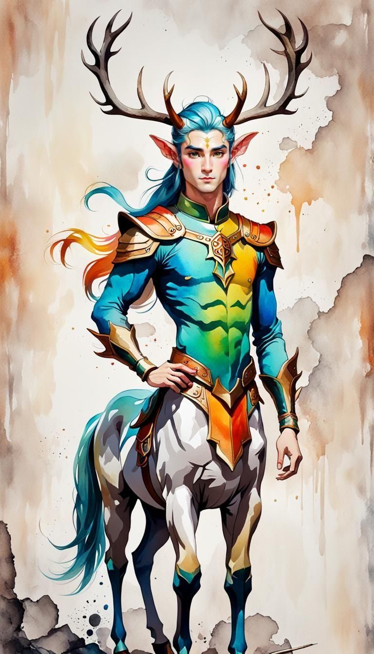 Centaur Deer Elf (Cendrelf)