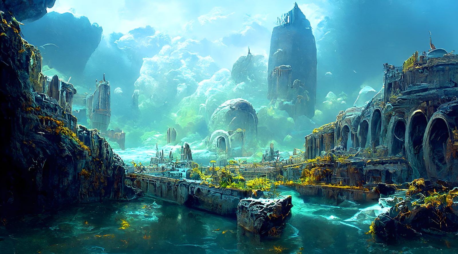 Spectacular Underwater City of Atlantis