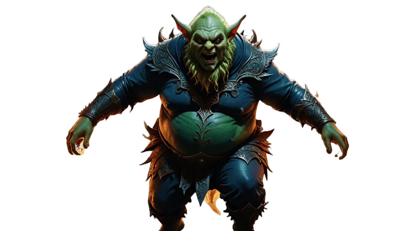 Dancing Elf-Demon Creature in Hyperrealistic Style