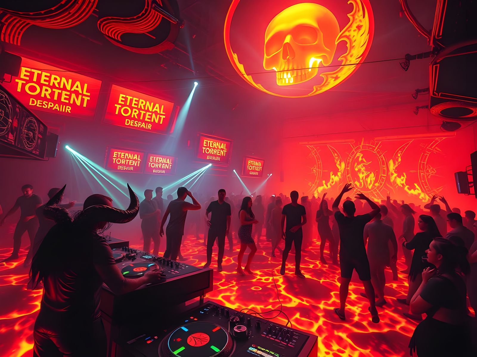 Infernal Boogie: A Dazzling Descent into Disco