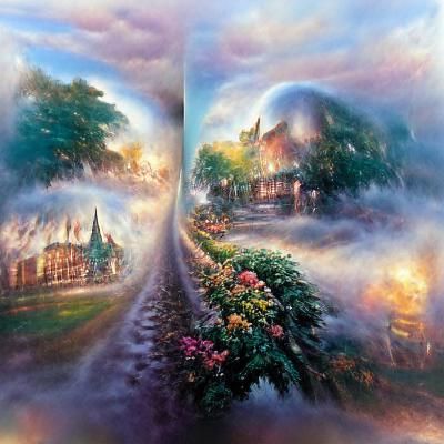 Parallel Worlds: Ethereal Fantasy in Luminist Style