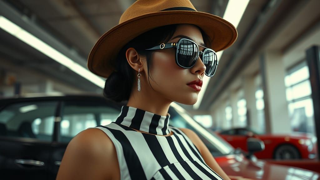 Punk Chic Car Salon Goddess