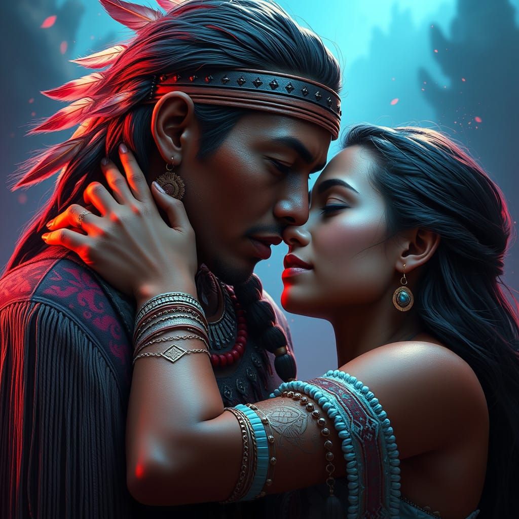 Enchanted Encounter: A Dreamy Native American Fantasy
