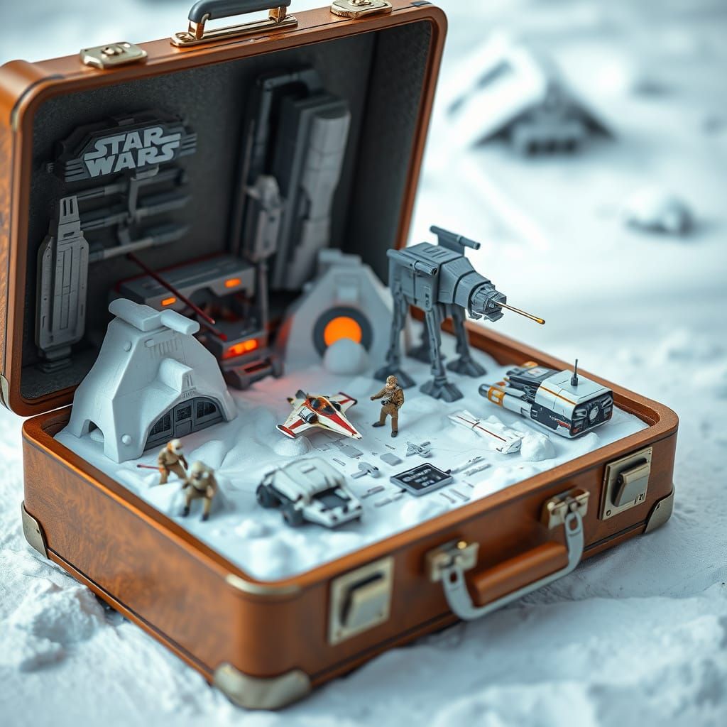 Star Wars Suitcase Diorama