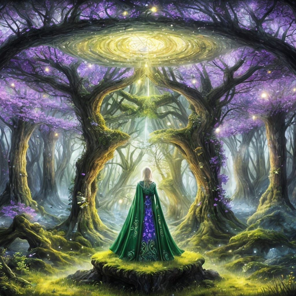 Aisling Portrait Generated by AI