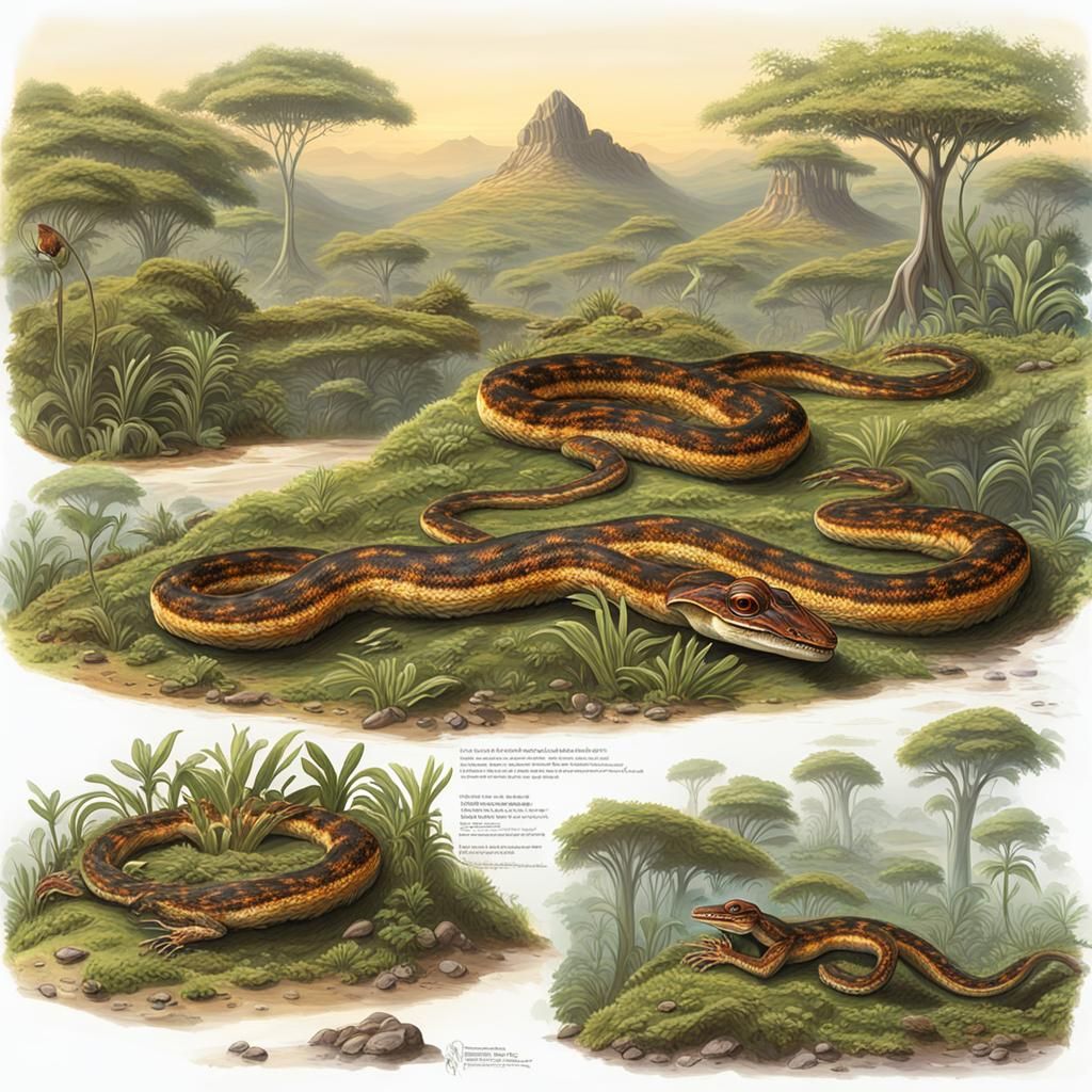 Alien Exoplanet Lifeforms: Speculative Scientific Illustrati...