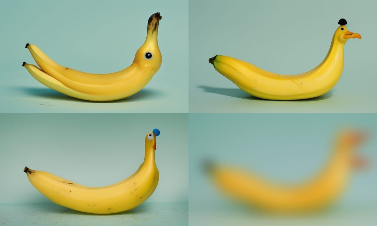 Banana Duck AI Image