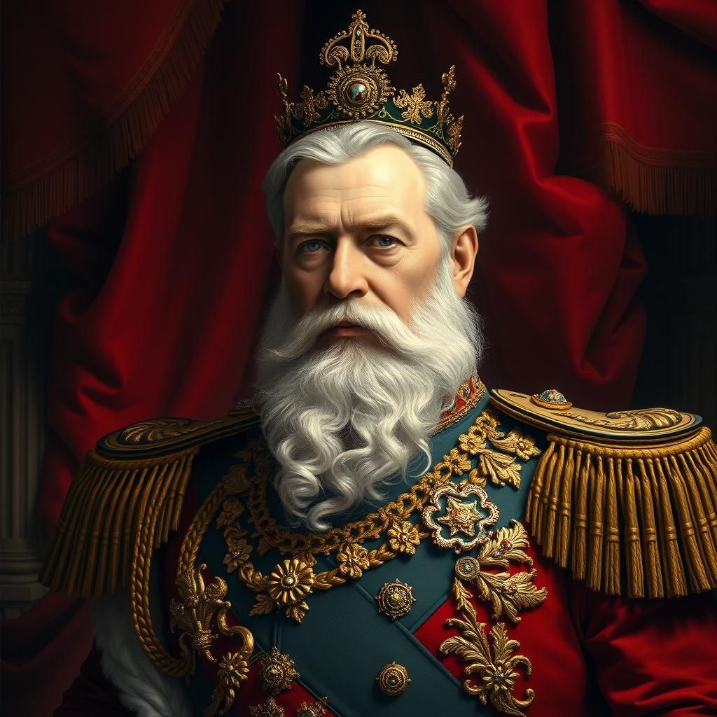 Portrait of Franz Joseph I Emperor of Austria