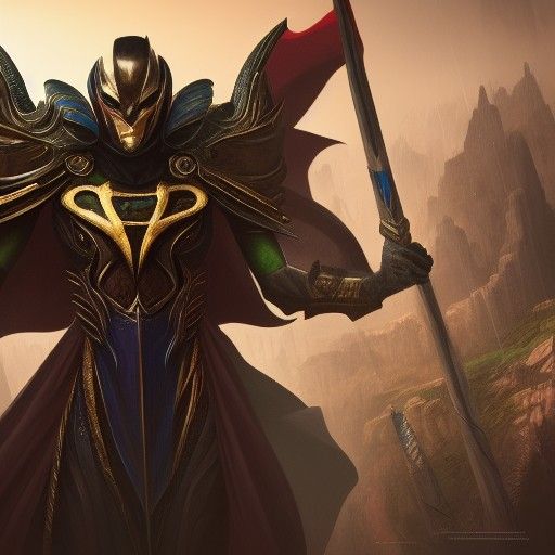 Detailed Matte Painting of Injustice