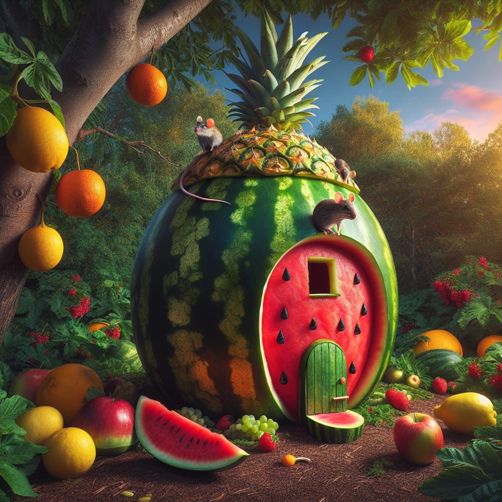 The house for the mouse