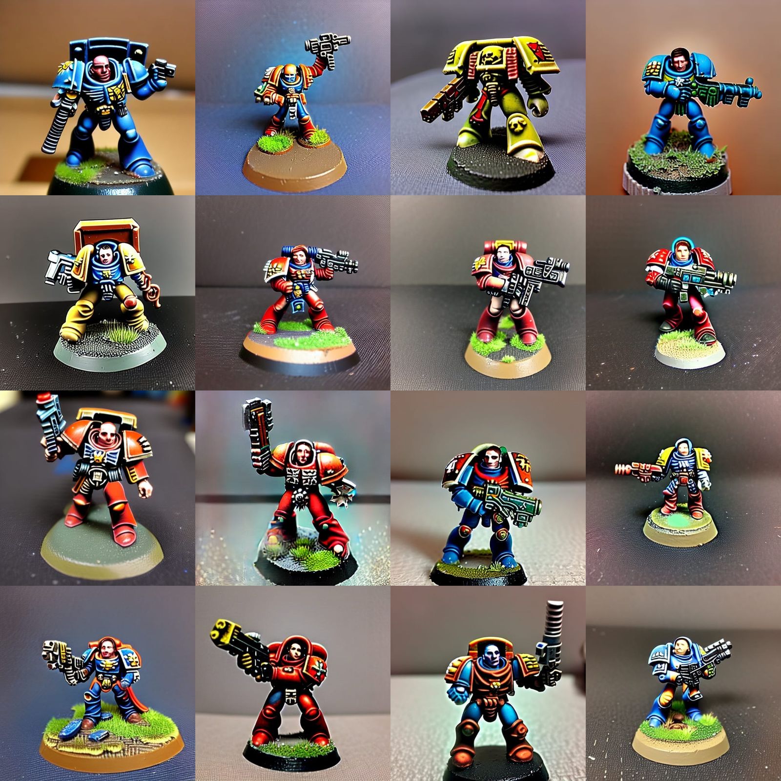 Rogue Trader 40k Old School Space Marine