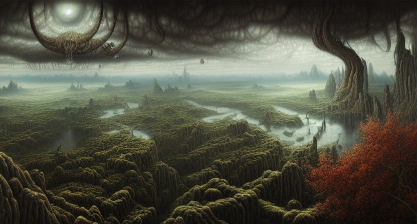 Drawcia's World: Ultra-Realistic Surreal Painting