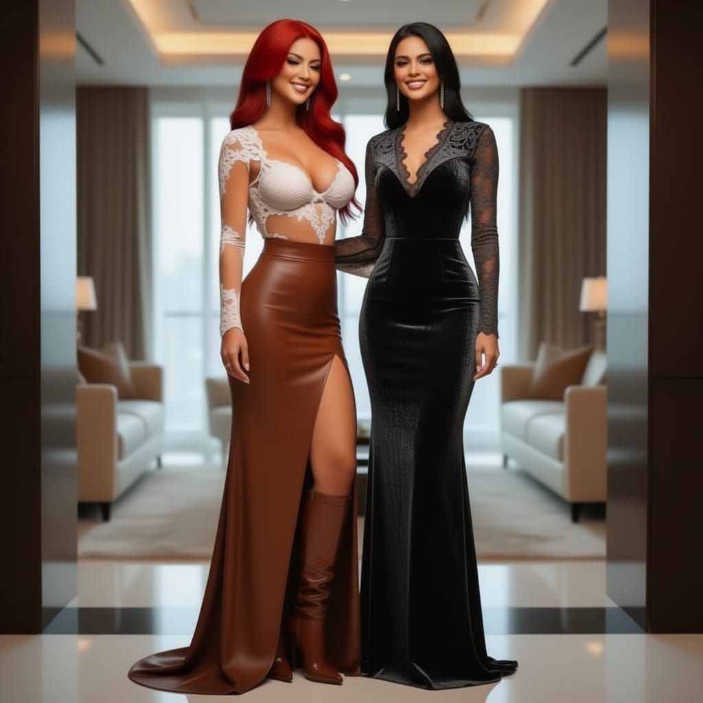 Tanya's Goddess Transformation in Luxury Apartment