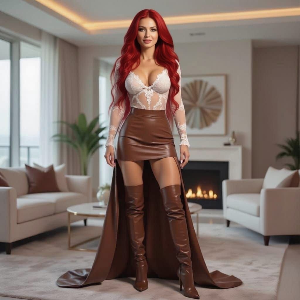 Goddess Transformation in Luxury Apartment