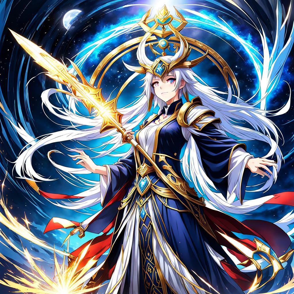 Anime-Style Goddess of Manipulation: Uhzurix