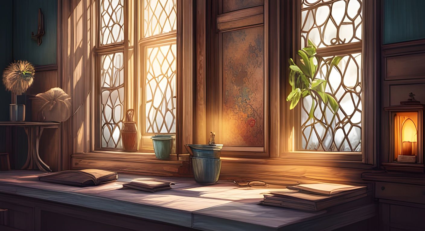 Hyperdetailed Window with Dynamic Lighting