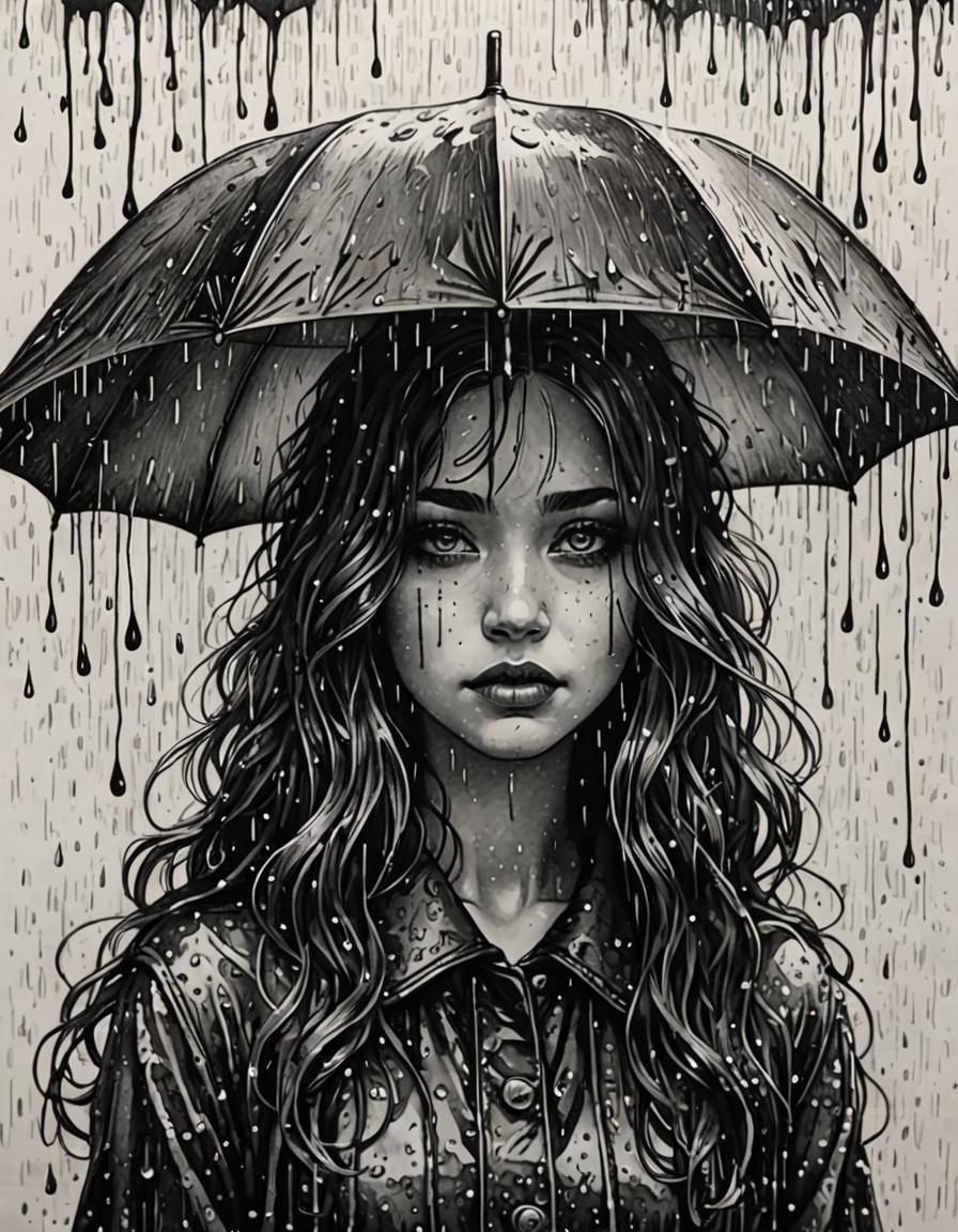 And yeah you're kind of pretty when you're crying in rain.