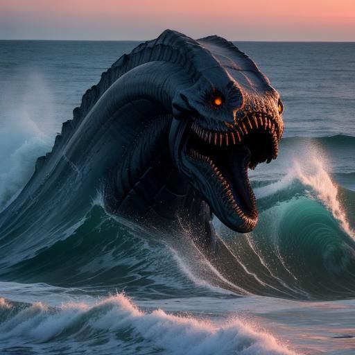 Eerie Eldritch Horror Emerges from Pacific Ocean