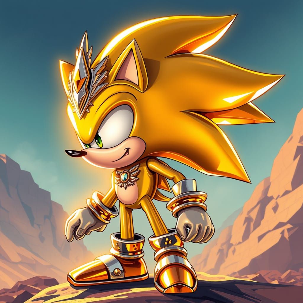Regal Sonic in Lustrous Gold