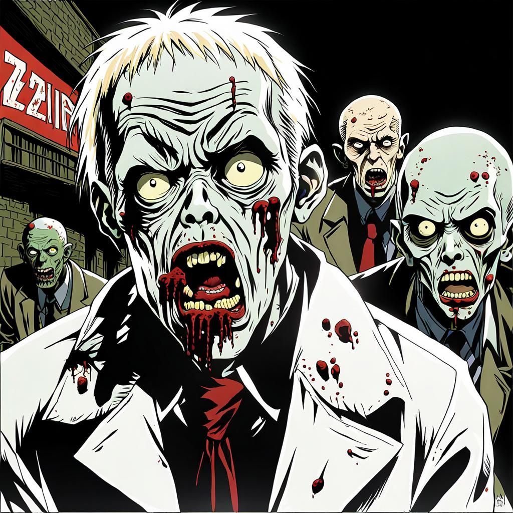 Anime Zombies Inspired by Night of The Living Dead