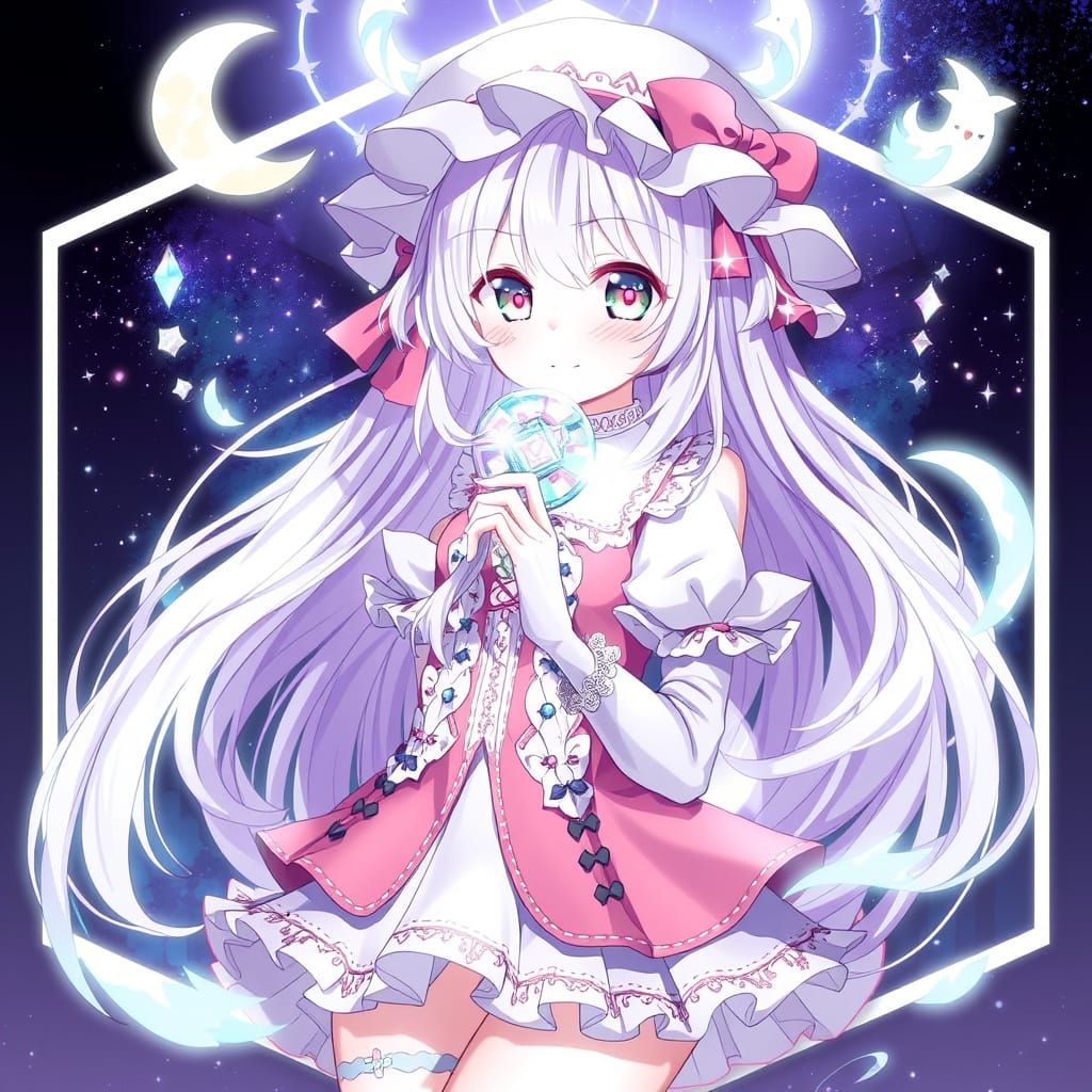 Anime Style Phantasmagorical Girl