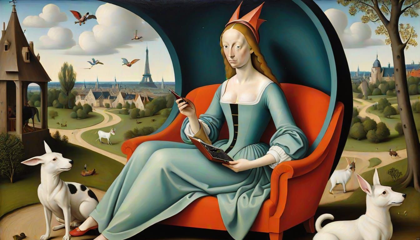 Melancholy Realization in Early Netherlandish Style