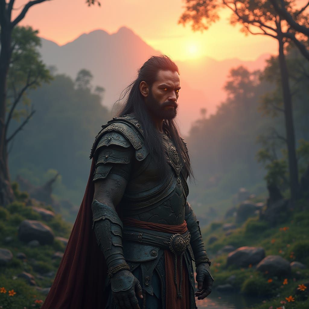 Ashwatthama: Eternal Warrior in the Heart of the Mystic Fore...