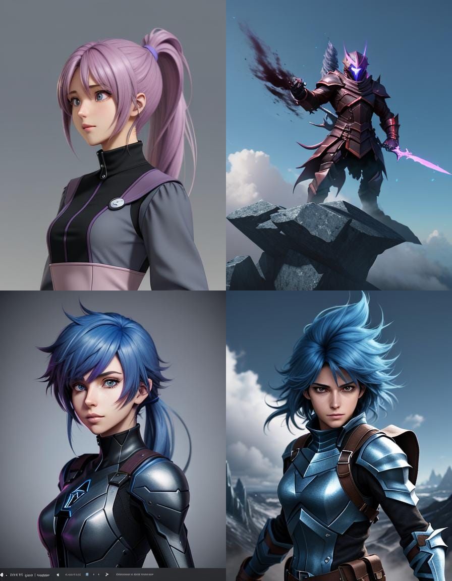 Jade Empire Geisha Girl in Anime Style