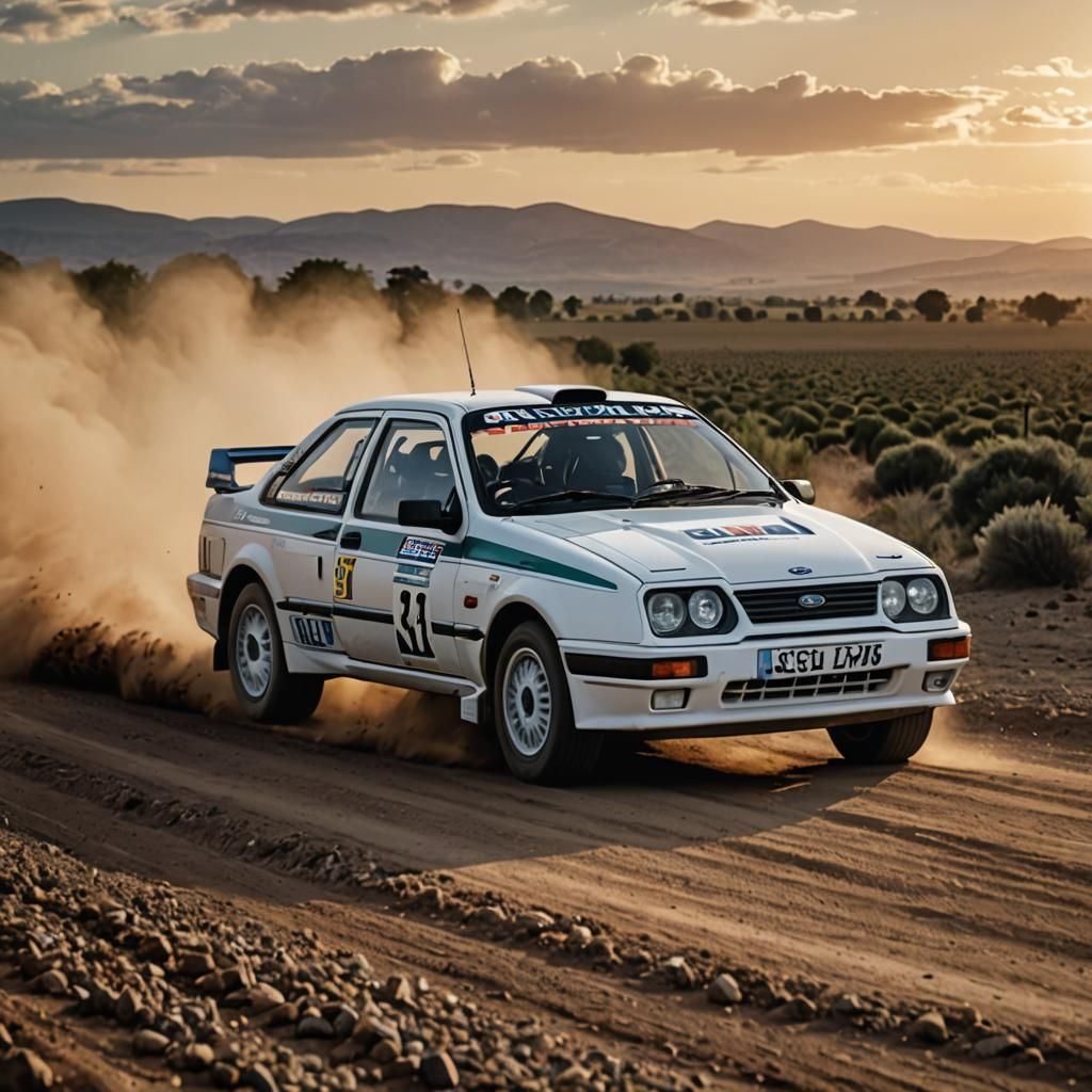 Ford Sierra Sapphire RS Cosworth 4x4 Rally car