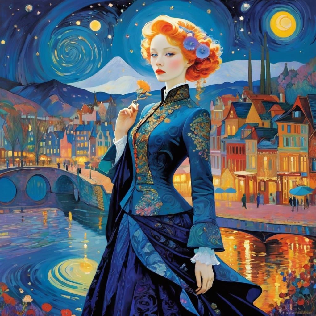 Surrealist Fantasy Art in a Whimsical Style