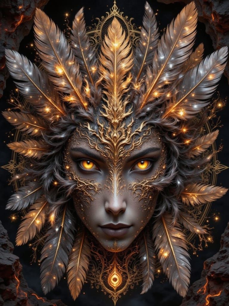 <lora:Featherborn:1.0> + <lora:Flame Angel:1.0> Test