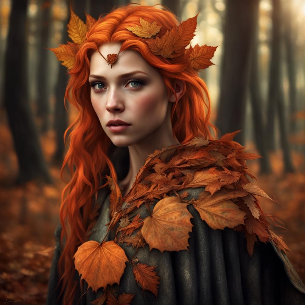 Female Autumn Eladrin