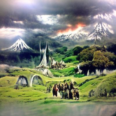 Middle Earth Landscape