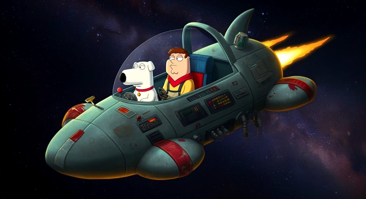 Family Guy: Stewie and Brian's Toy Spaceship