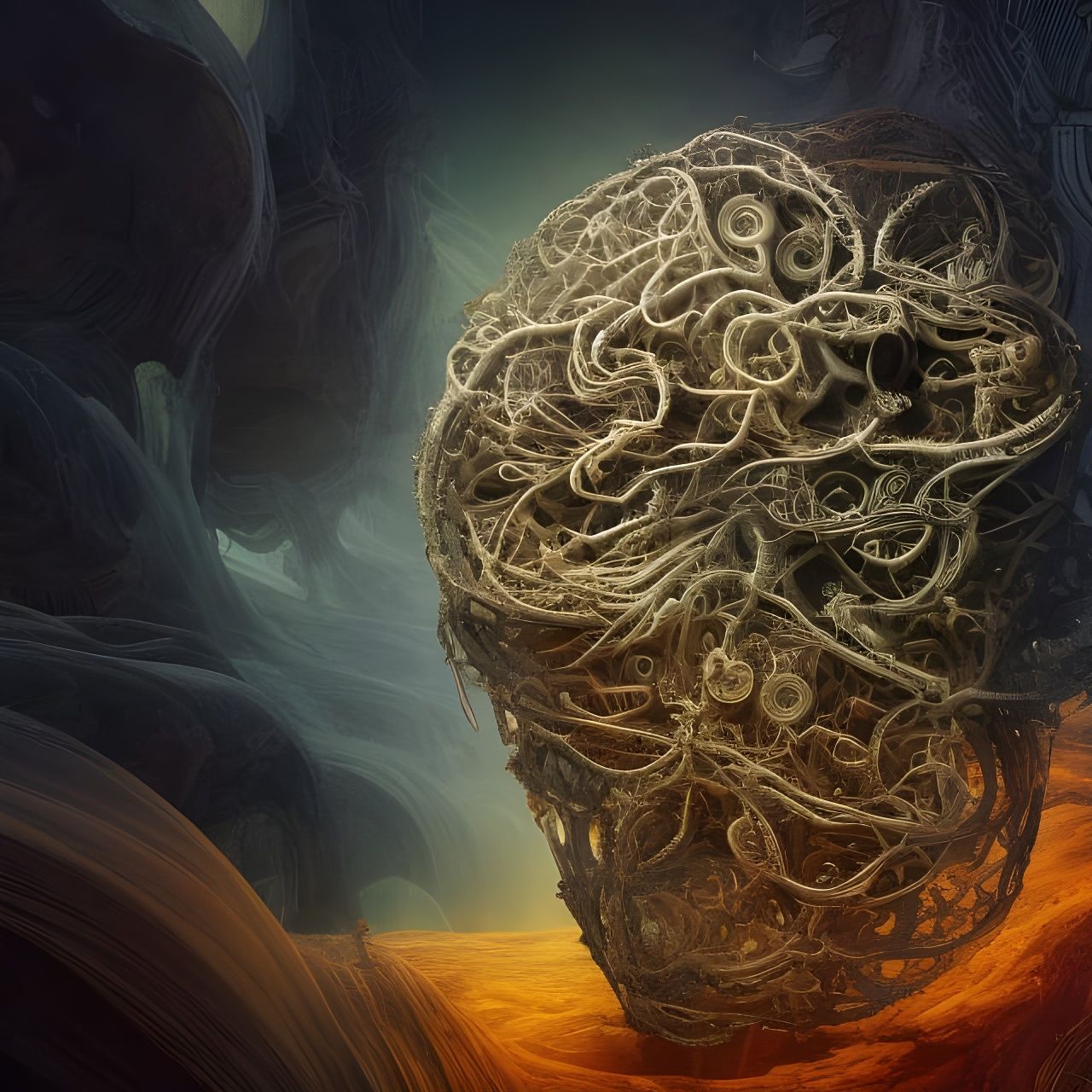 Hyperdetailed Deconstruction of a Human Brain