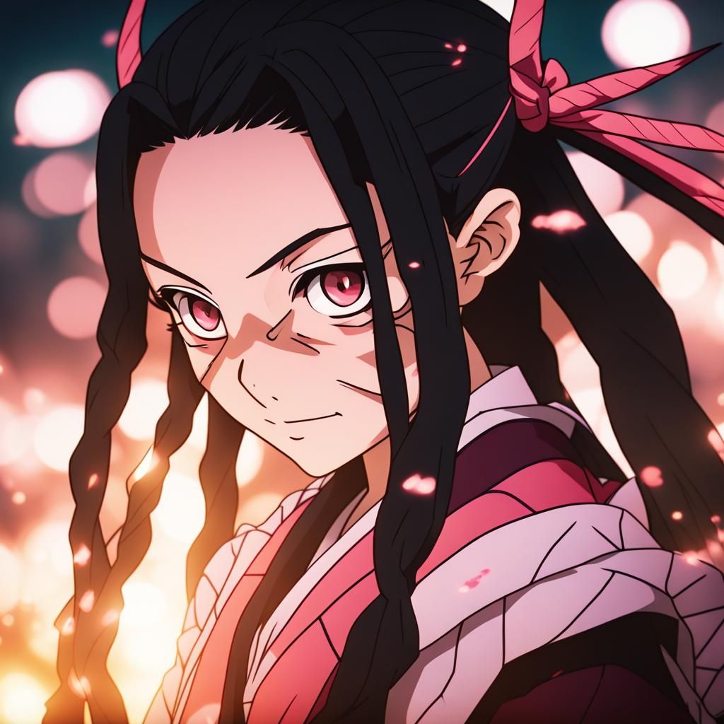 Nezuko from Demon Slayer: Professional Photography