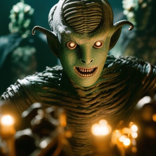 Stop motion horror monster