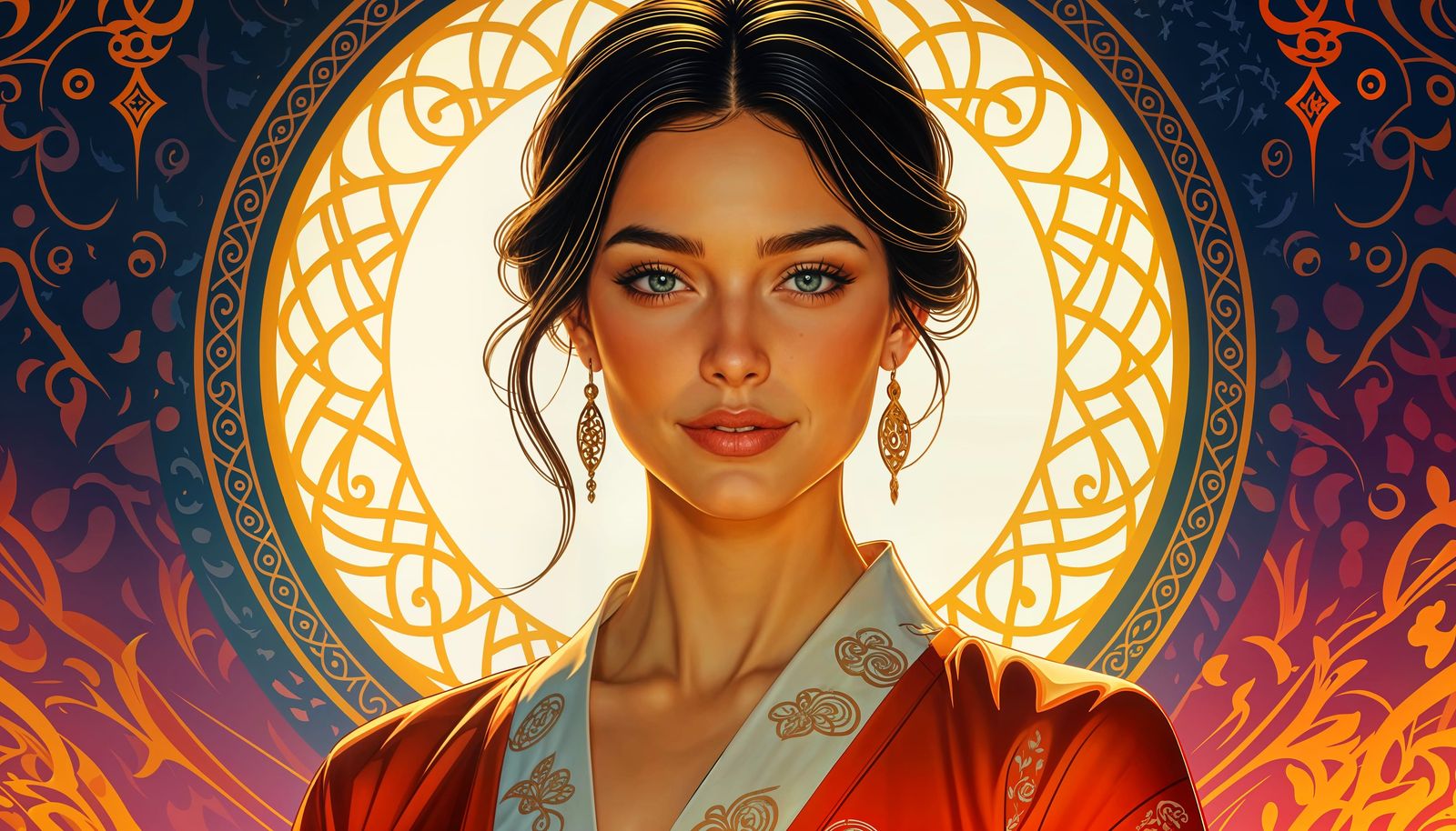 Calm After The Storm: Hyperrealistic Portrait