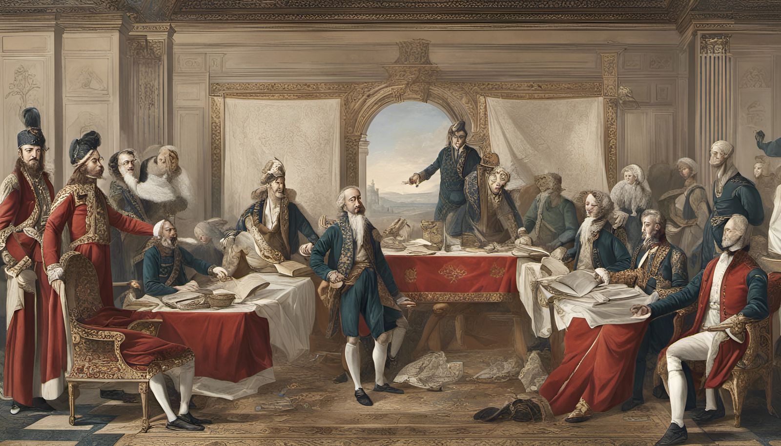 Disappearing in a room where everyone is talking