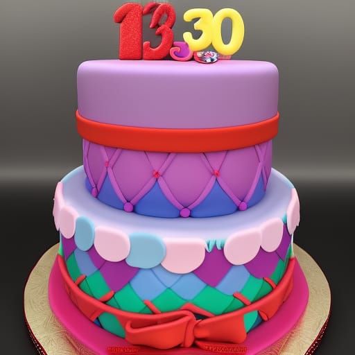 Happy Birthday! 13 going on 30!