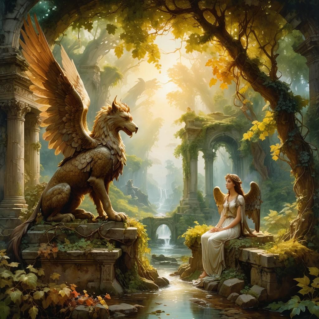 The Griffin And The Angel