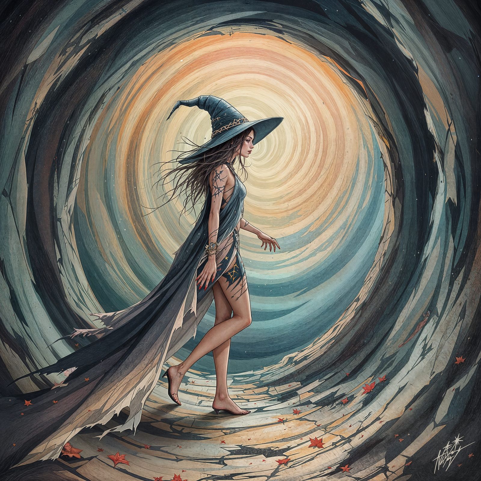 Enchantress Descends into Mystic Vortex